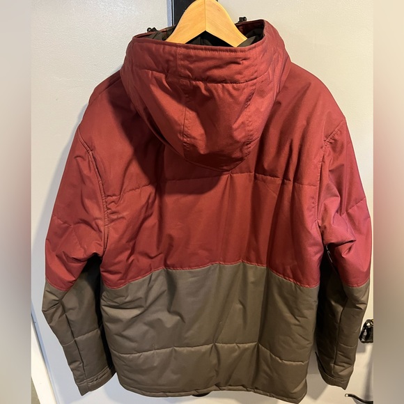 Holden Burgundy and Gray Ski/Snowboard Jacket size Large - Picture 2 of 3